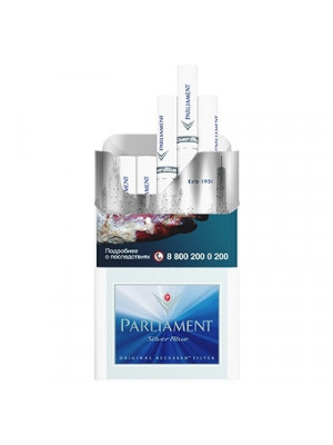 Parliament Silver Blue